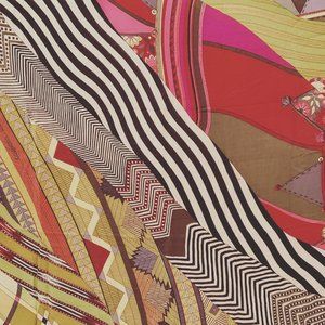 Hermes Cashmere Scarf 140cm "Coupons Indiens"